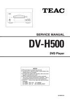 Teac DV-H50-Service-Manual 